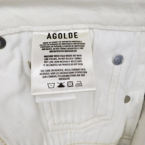 NWT AGOLDE Nico High Rise Slim in Radiate Size 31 - Picture 12 of 13